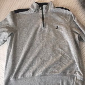 Nautica pull over with zipper